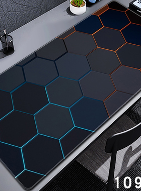 电竞游戏鼠标垫超大号男生个性办公桌垫学生宿舍电脑键盘垫子定制