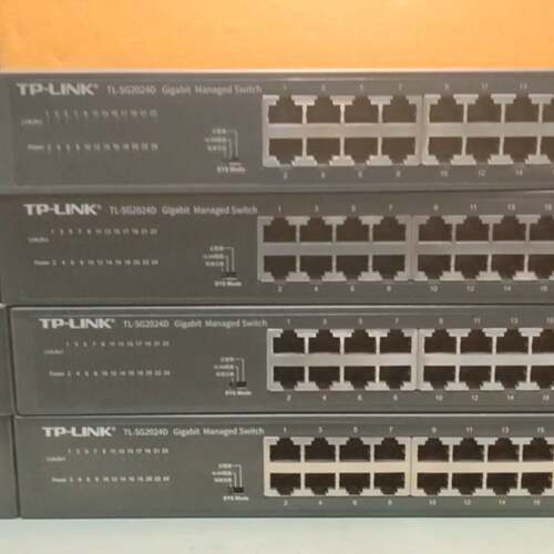 可维修9新的TP LINK TL-SG2024D 全千兆云管理交换议价