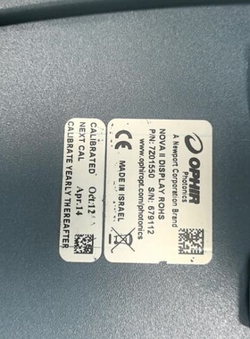 可维修ophir以色列 novaⅡ功率计 功能正常议价