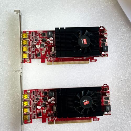 可维修旌宇多屏显卡HD7600 2g显存 4个HDM议价