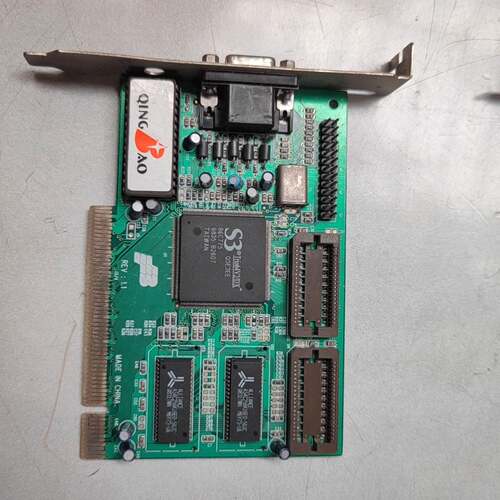 可维修工控显卡 S3 TRIO64V2/DX 86C775 PCI