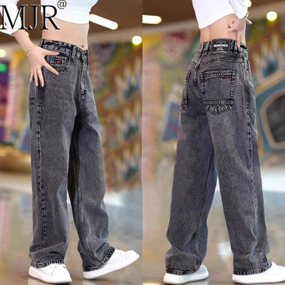 美式复古牛仔裤男款春秋季新款潮流宽松直筒裤时尚垂感休闲长裤子