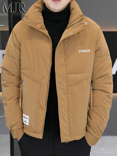 高端男士羽绒棉服2025年秋冬季新款防寒保暖棉袄男款加厚棉衣外套