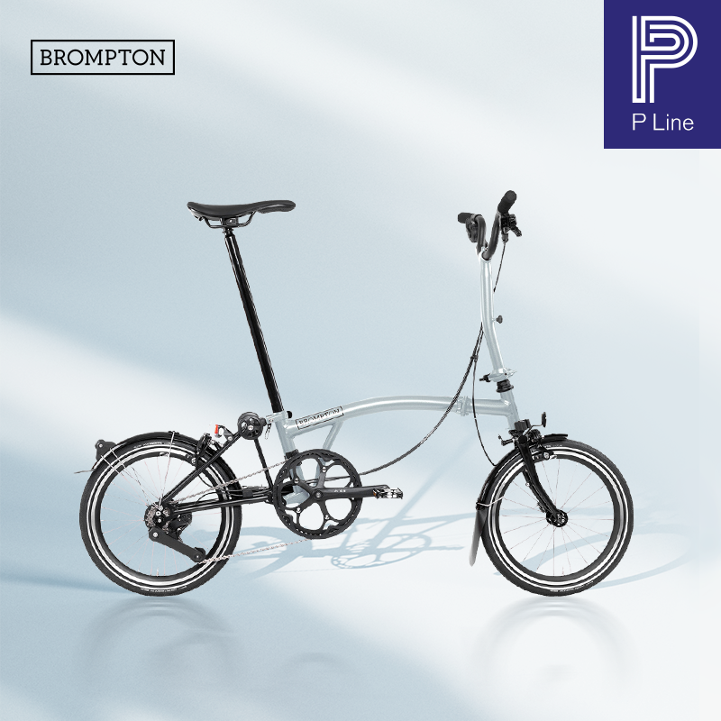 小布折叠自行车12速月光白