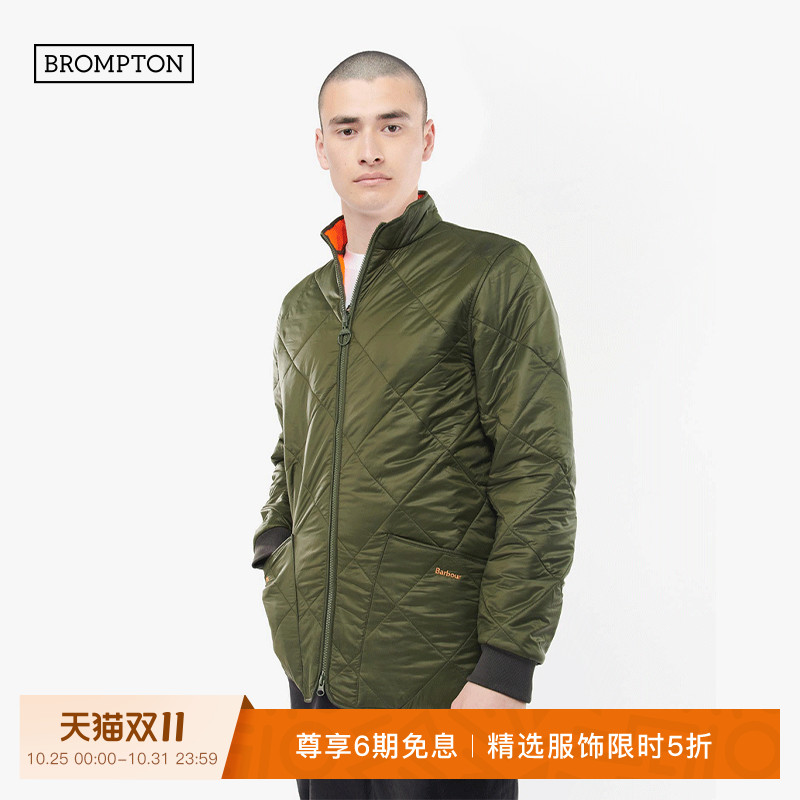 BROMPTON绗缝夹克双面折叠