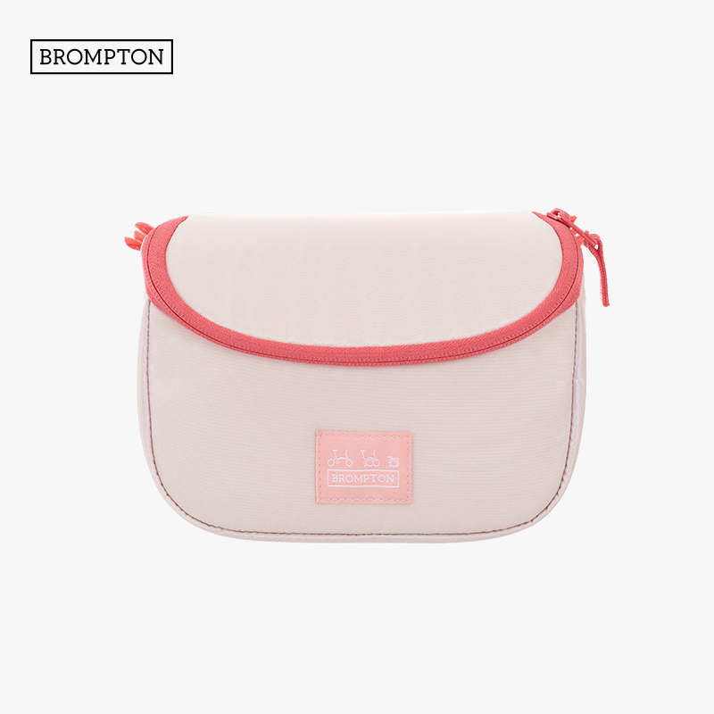 BROMPTON小布樱花粉车把包