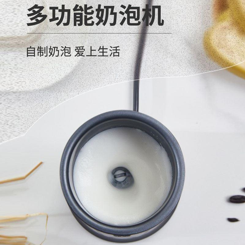 新品奶泡机电动打奶器家用全自动打泡器牛奶加热器冷热咖啡奶泡壶