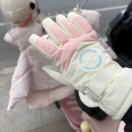 骑行摩托防水保暖触屏滑雪手套