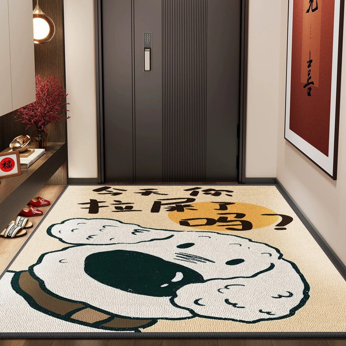 入户门地垫卡通可爱大门门口耐脏免洗脚垫家用玄关进门可裁剪地毯,居家布艺,家用脚垫,淘宝优惠券,粉丝福利购,淘宝优惠卷