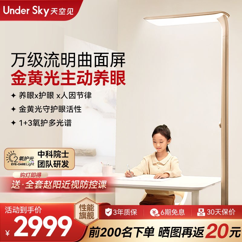 UnderSky天空见E2落地护眼灯