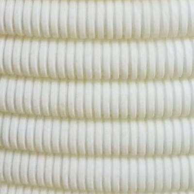 PVC波纹管16 20 25 32电工穿线套管白色阻燃塑料电缆护套软管4分