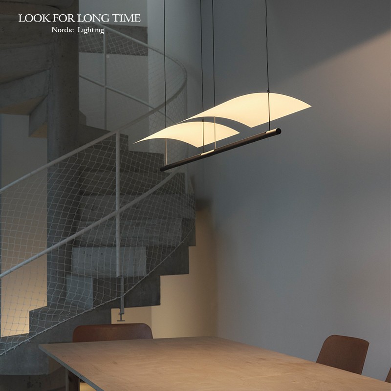 西班极弧牙室ntAoi 灯Arola饰餐简n檐厅吊灯茶一7492字办公长条室