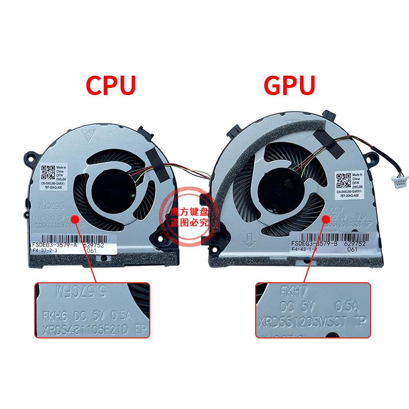 适-Dell游匣G尔G9- 戴779P76G577散热风 99578扇CU显用卡G-590
