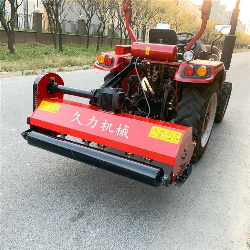 热销果园割草碎枝机家用农田大棚C杂草秸秆树枝粉碎还田翻转侧移