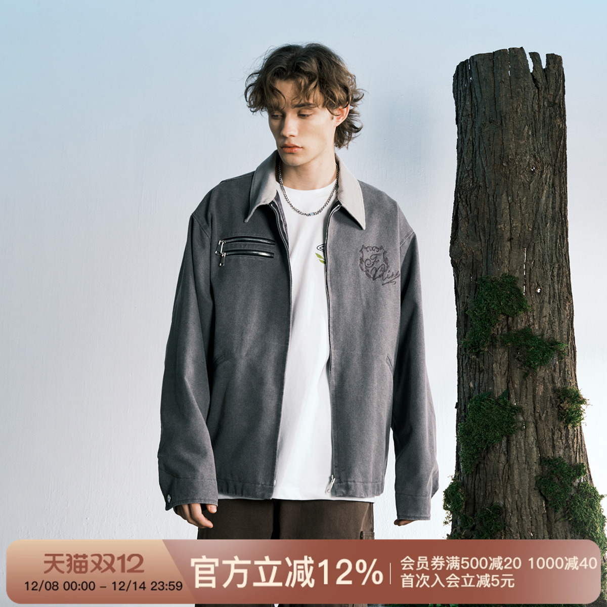 FORNINES美式复古工装夹克