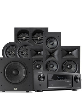 JBL Stage260C 7.1max影院套装8寸入墙音响 吸顶 家庭影院 嵌入式