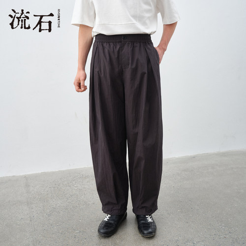 商场同款流石男装经典休闲九分裤