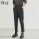 长裤 秋装 流石男装 2026年春季 高端复古工装 新款 休闲裤 男士 简约时尚