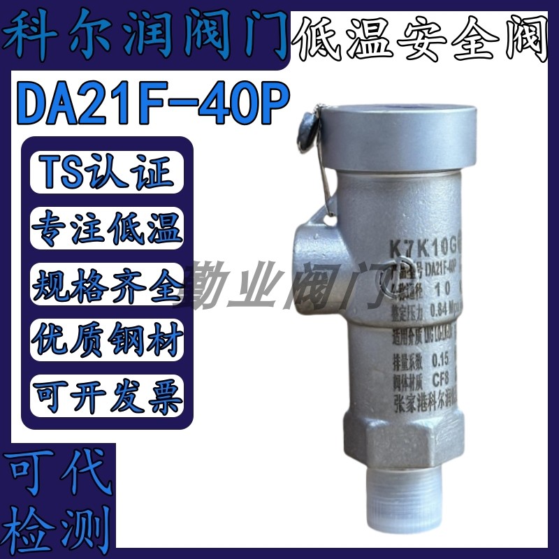 科尔润低温安全阀DA21F-40P