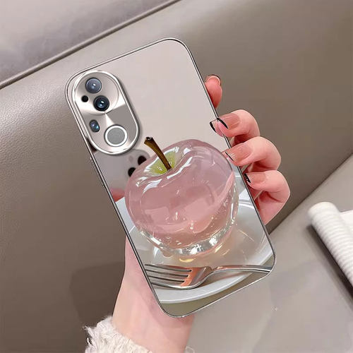 适用vivoS系列时尚水晶苹果外壳