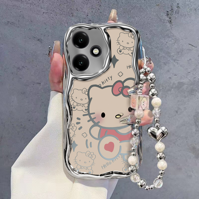 适用荣耀系列爱心kt猫手机壳