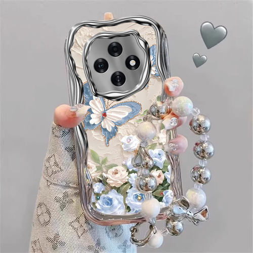 适用OPPOA系列鲜花蝴蝶手机壳