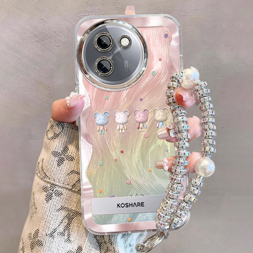 vivoY系列时尚创意彩色小熊外壳