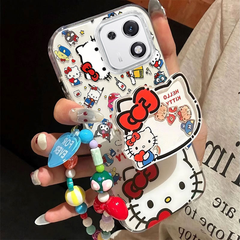 适用荣耀X系列满屏KT猫手机壳