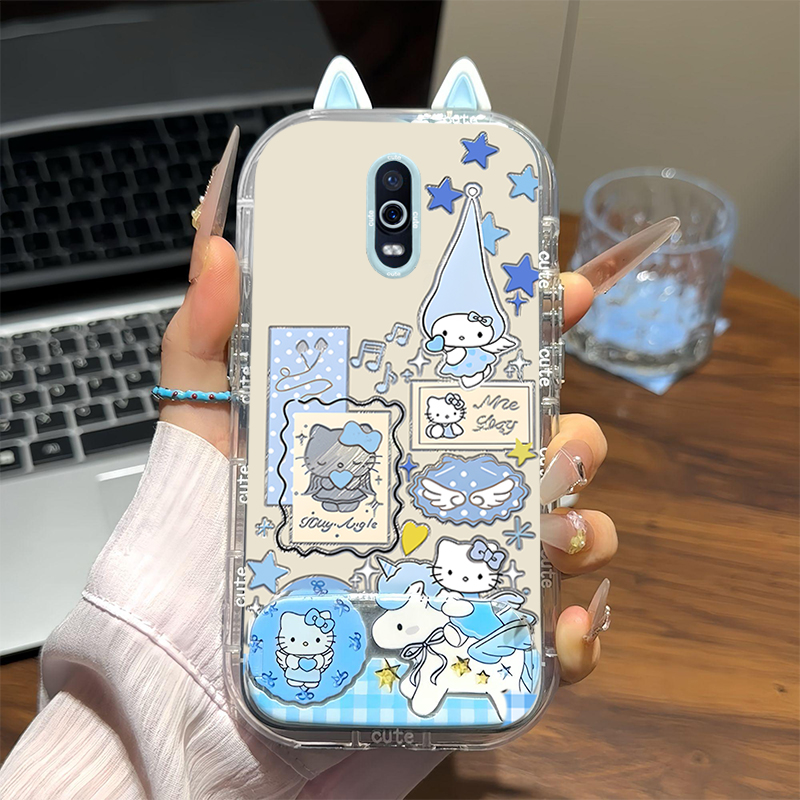 适用OPPOR系列独角兽凯蒂猫外壳