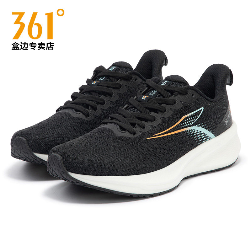 361跑步鞋男鞋夏季Q弹减震耐磨网面透气跑鞋轻便黑色休闲运动鞋,运动鞋new,跑步鞋,淘宝优惠券,粉丝福利购,淘宝优惠卷