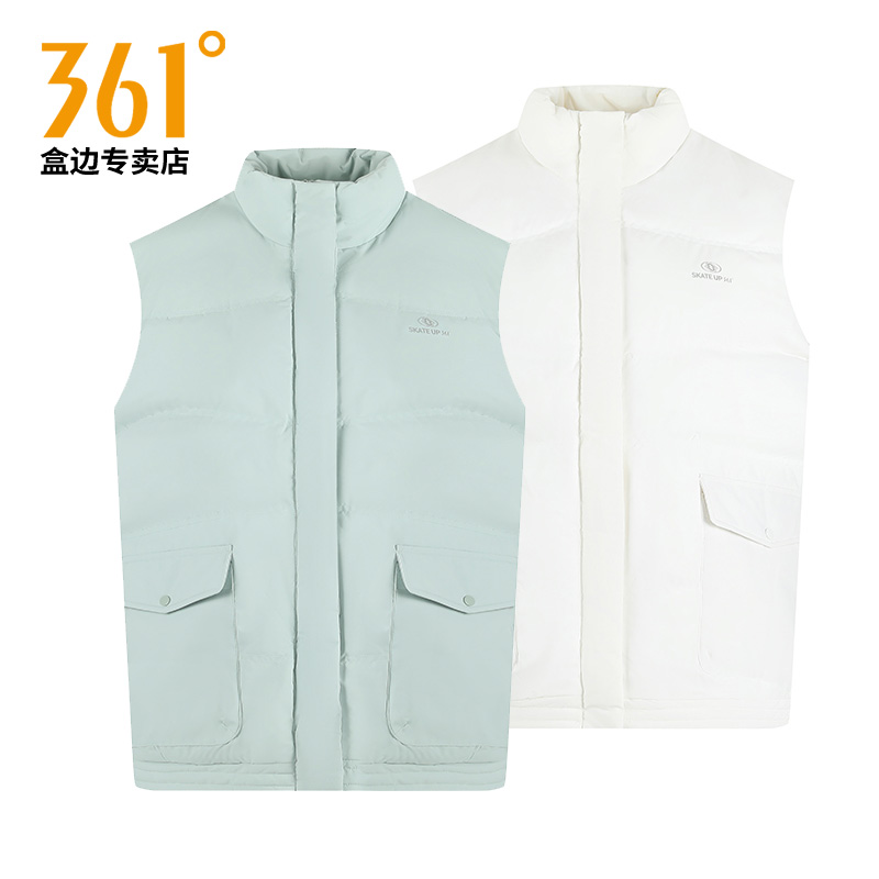 361轻薄羽绒服马甲女短冬季新款爆款立领韩版保暖马夹鸭绒外套