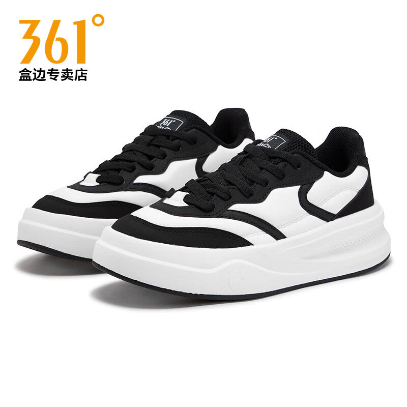 361板鞋女鞋2025秋季新款厚底增高小白鞋女黑白熊猫休闲运动鞋子