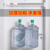 免打孔伸缩杆挂衣晾衣杆浴室卫生间架浴帘杆窗帘杆卧室衣柜撑日式