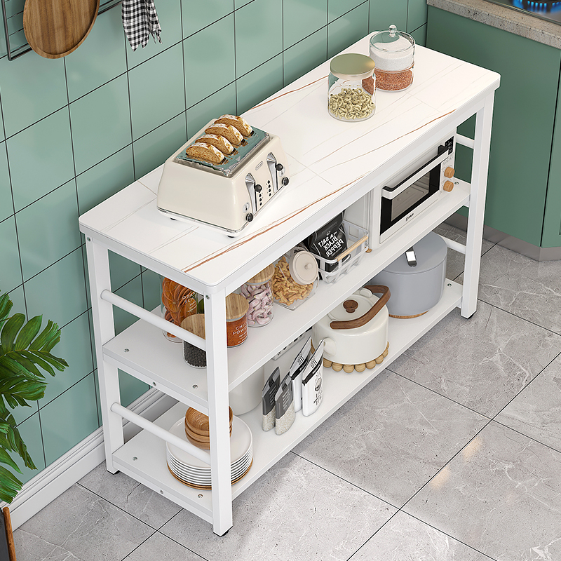 厨房切菜桌多功能置物架专用备餐桌操作台极窄储物柜餐边柜收纳柜