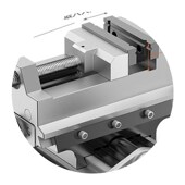 精密平口钳小型台钳家用多功能重型台虎钳机用工作台桌夹具口卓夹