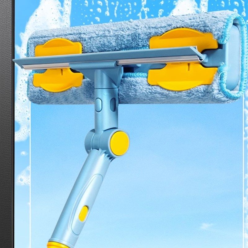擦玻璃神器家用擦窗户刮水器保洁专用清洁工具高楼层窗外刮擦一体