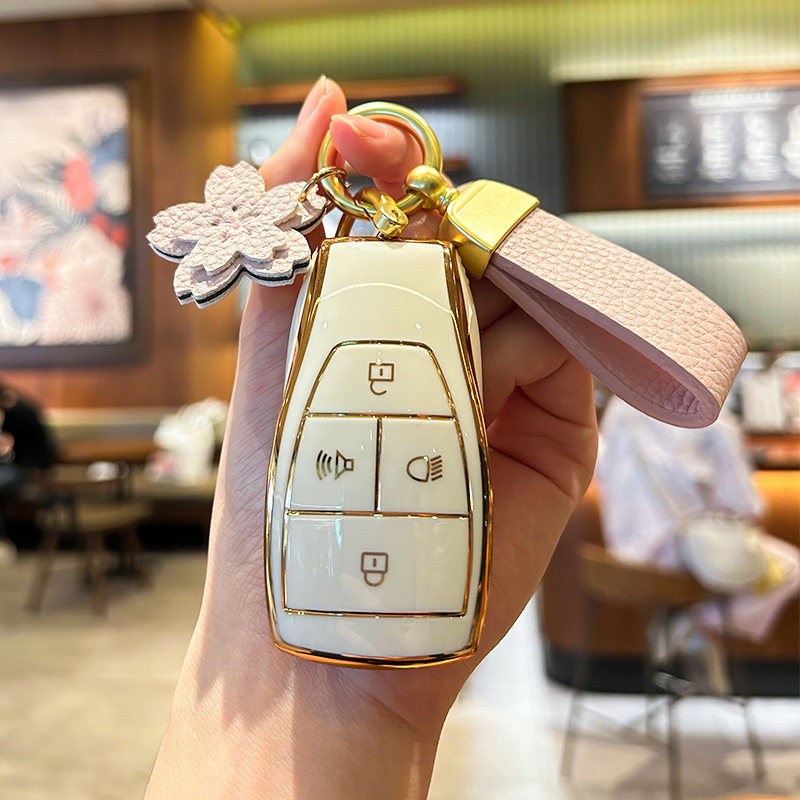 北京BJ40钥匙套X7魔方F40智道U5plus北汽U7女BJ80壳eu5扣eu7车包