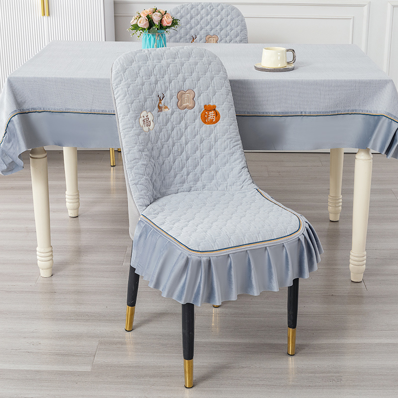 翩彩弧形全包椅子保护套