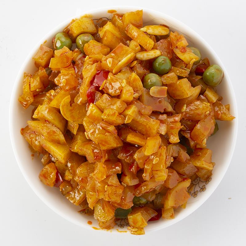 ly荆香五仁酱丁9斤香辣酱菜腌制红油脆豇豆自制豆角咸菜下饭开胃