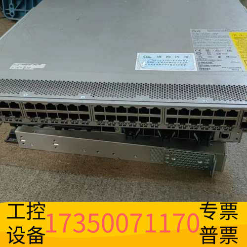 华泰 N9K-C9348GC-FXP 交换机，48个电口，4