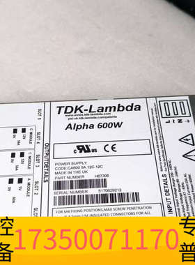 华泰TDK-Lambda Alpha 600W电源模块，型号CA