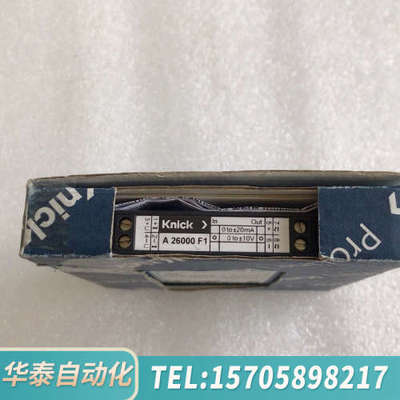 华泰Knick A 26000 F1科伲可VariTrans