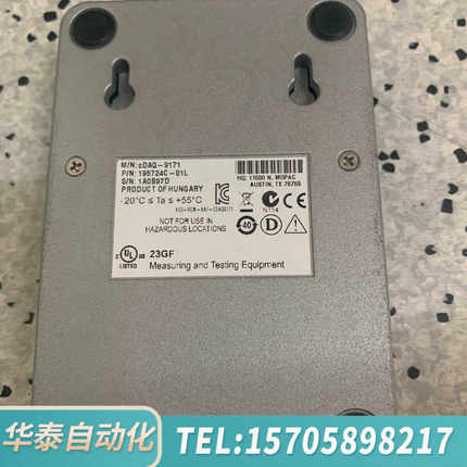 华泰NI cDAQ-9171 机箱 CompactDAQ 1槽U