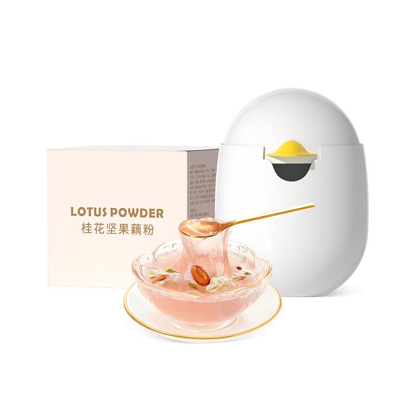 鱼戏西湖藕粉桂花坚果藕粉冲鸭冲泡器杭州特产桂花藕粉独立小包装