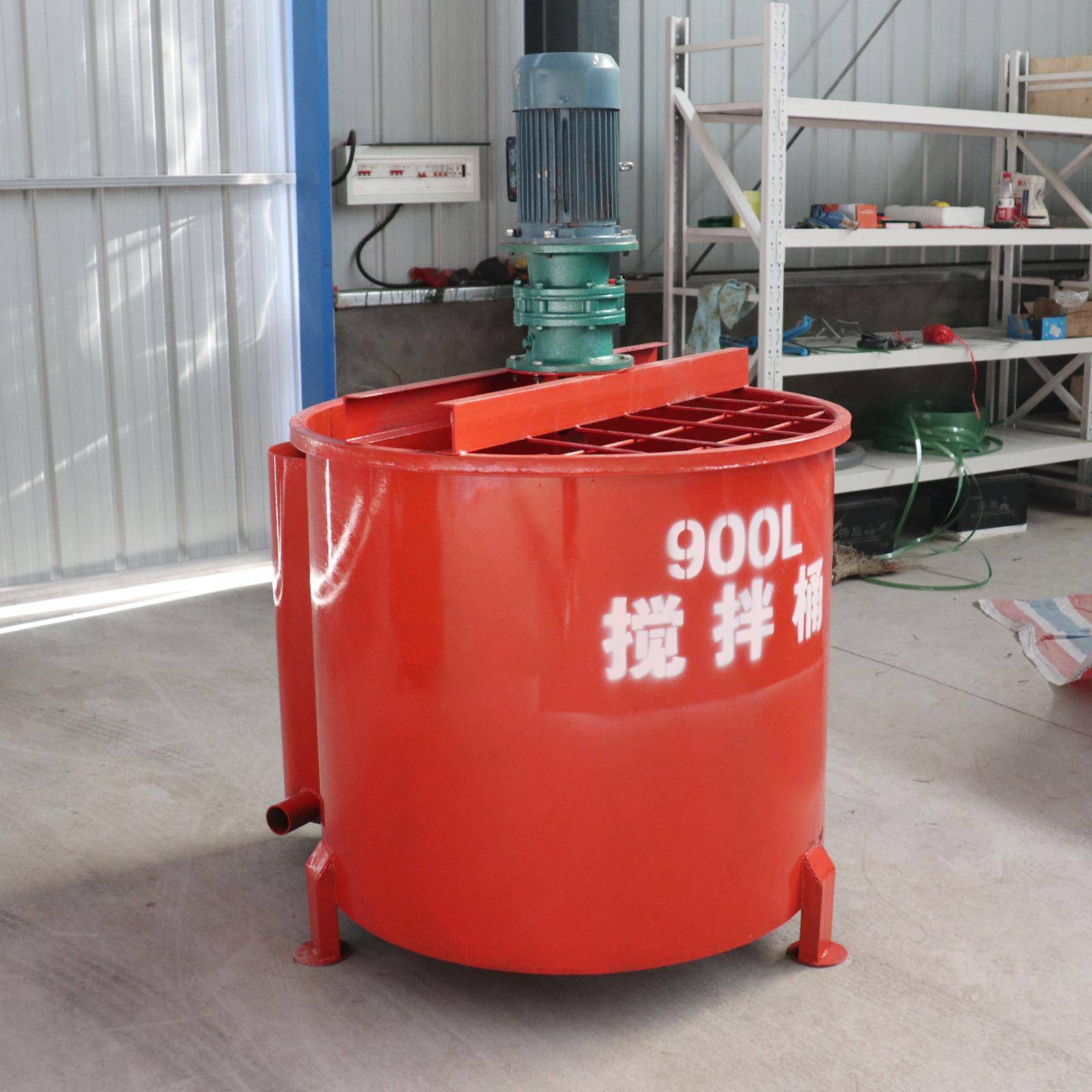 式单层搅立桶JW900砂拌浆搅拌混凝土900JW180 JW搅拌桶机可移动灰