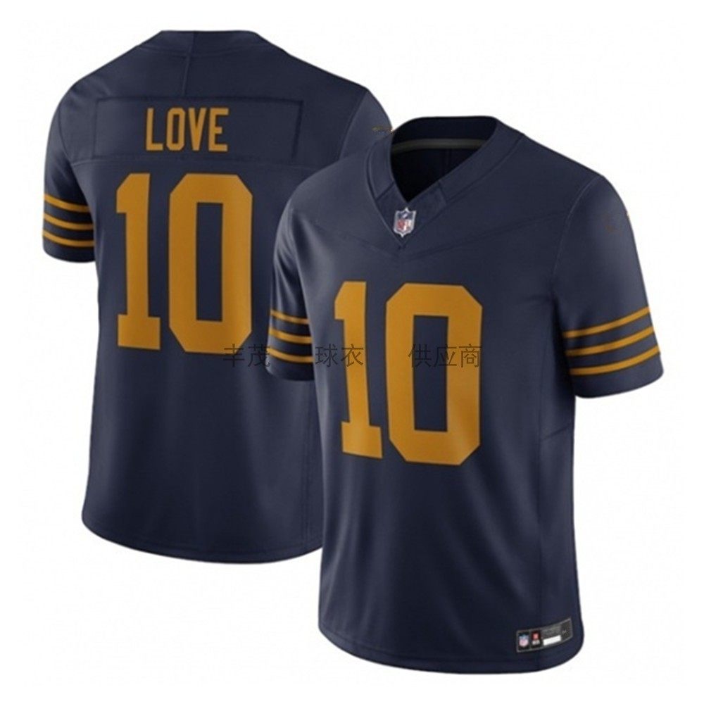 thumbnail for Nfl2026 Green Bay Packers 10 # &nbsp; Love Men's and Women's Rugby Jerseys