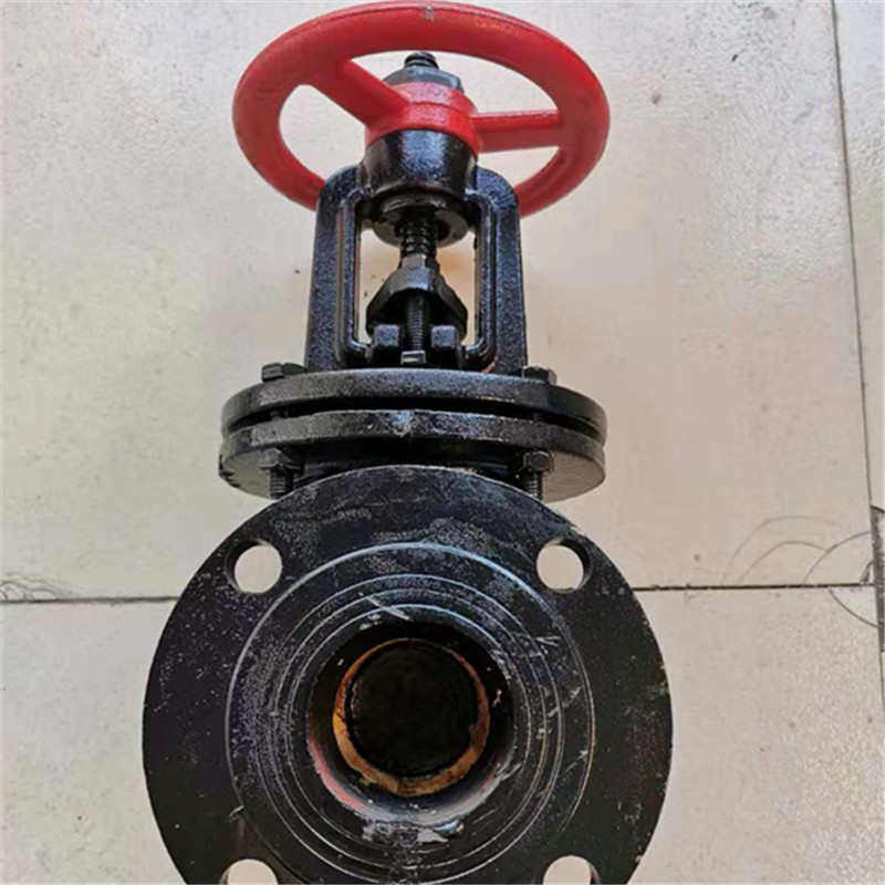 铸铁闸阀Z41T-10/16铜密封面明手动重型闸阀杆DN50100150法兰加厚