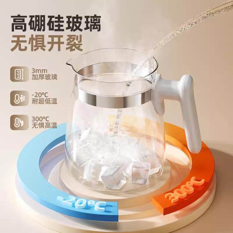 德国品质全玻璃恒温热水壶婴儿家用智能烧水保温专用一体热暖奶器