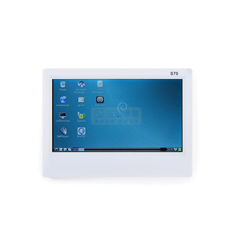 友善7寸电阻触摸LCD显示屏S70背光可调支持NanoPi2/Tiny4412/210