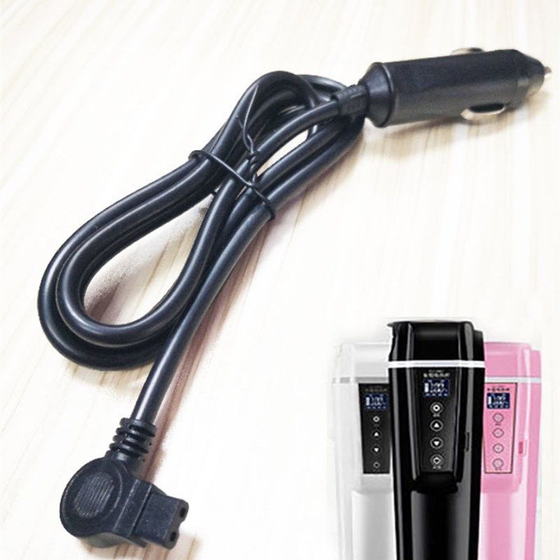 车载烧水壶电源线12V24V点烟器线电热水杯充电器汽车用热水器配件